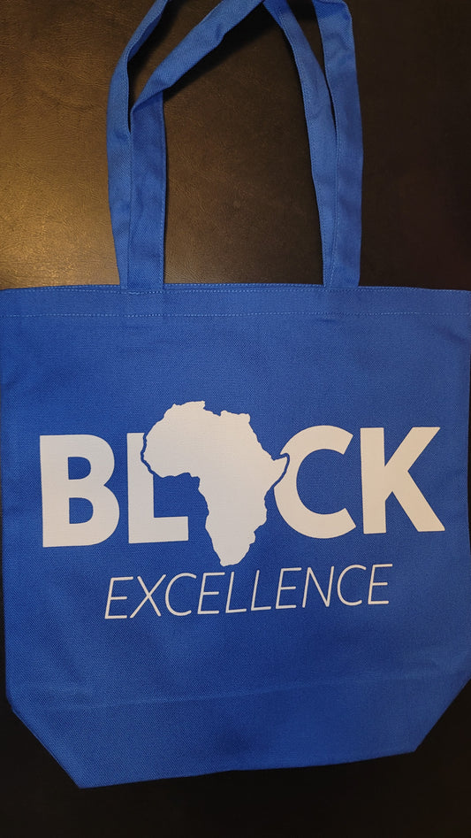 Black Excellence Tote Bag