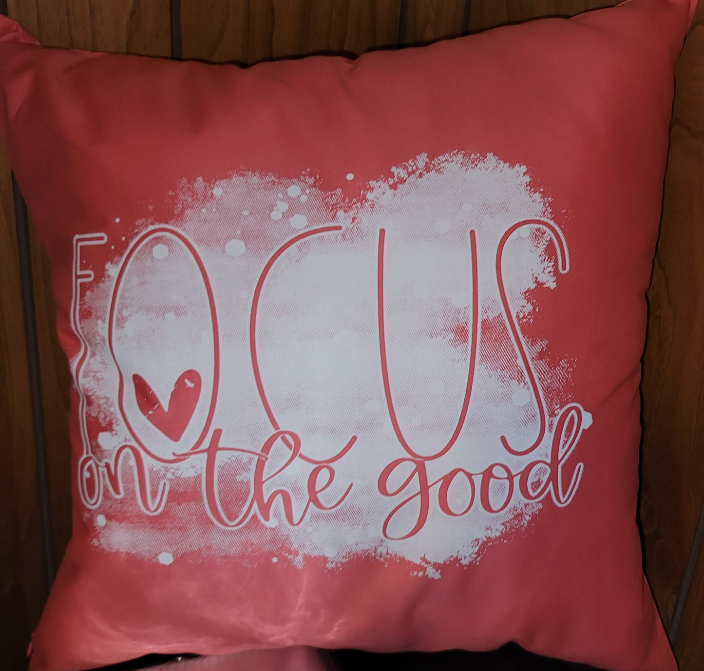 Focus on the Good Pillow