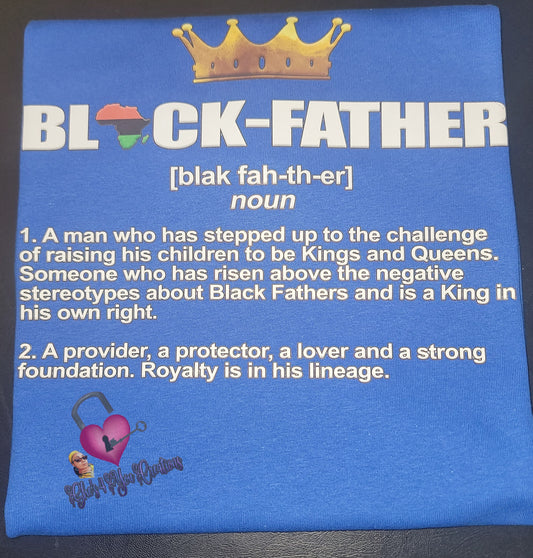 Black Father T-Shirt